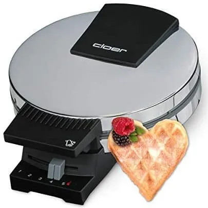 Cloer 185 Herzwaffeleisen, geschlossen von vorne