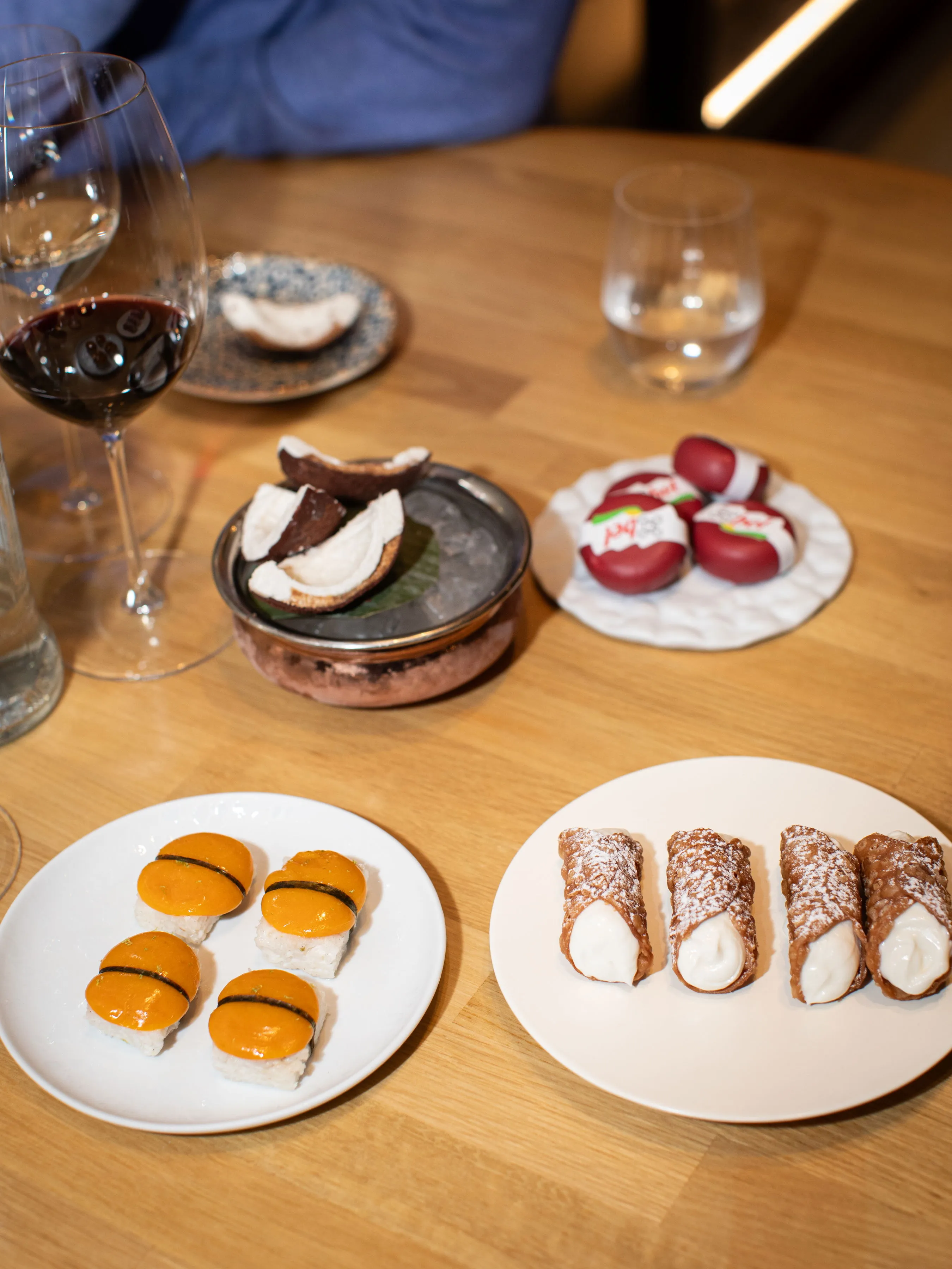 Condividere, sagt Eugenio Signoroni, "denkt ständig darüber nach, was italienischer Geschmack ist, und versucht, ihn neu zu erfinden." Fotos von Clay Williams.