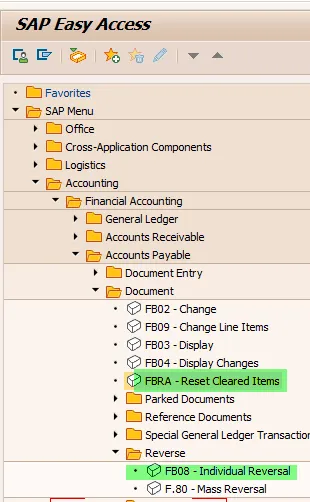 Confirming document reversal