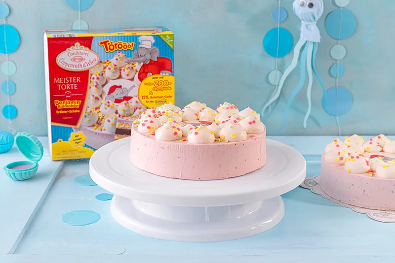 Coppenrath und Wiese Benjamin Blümchen Torte für Meerjungfrauen Torte