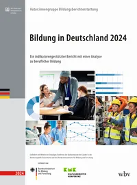 Cover des Bildungsberichts 2024, das die umfassende Analyse des deutschen Bildungssystems darstellt.