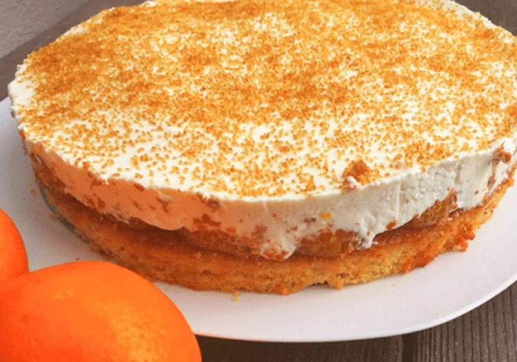 Cremige Mandarinen-Sahne-Torte als einfacher Blechkuchen