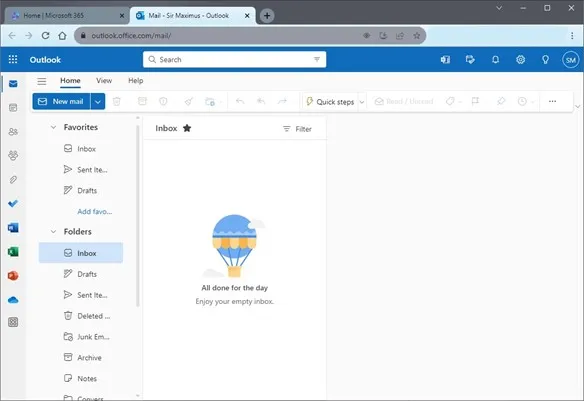 CSU Outlook-Posteingang