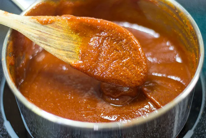 Currywurst-Soße – Fertig zum Köcheln