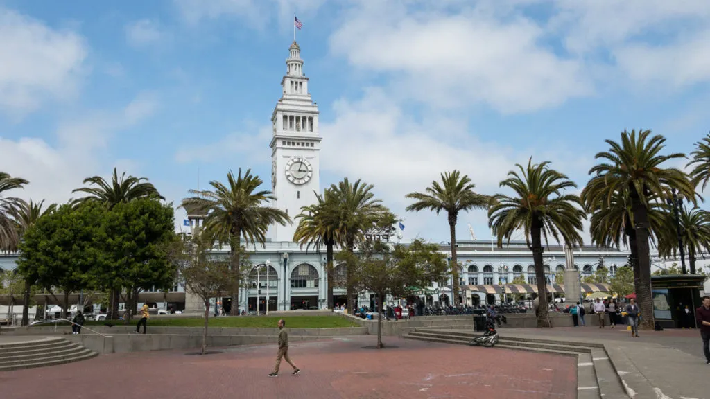 Das Ferry Building in San Francisco, 2019.