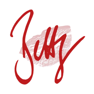 Das Logo von Betty's - ein stilisiertes Herz mit einem Kussmund