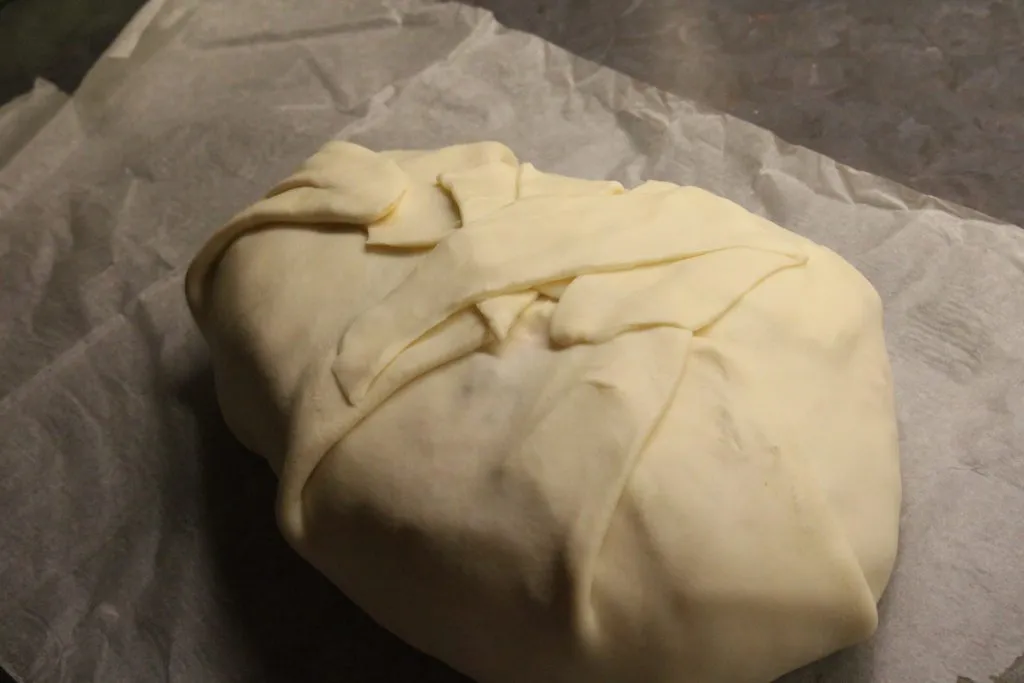 Das Rinderfilet auf dem Teller