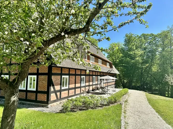 Das Schwabenhaus, ein weiteres Gästehaus im Park