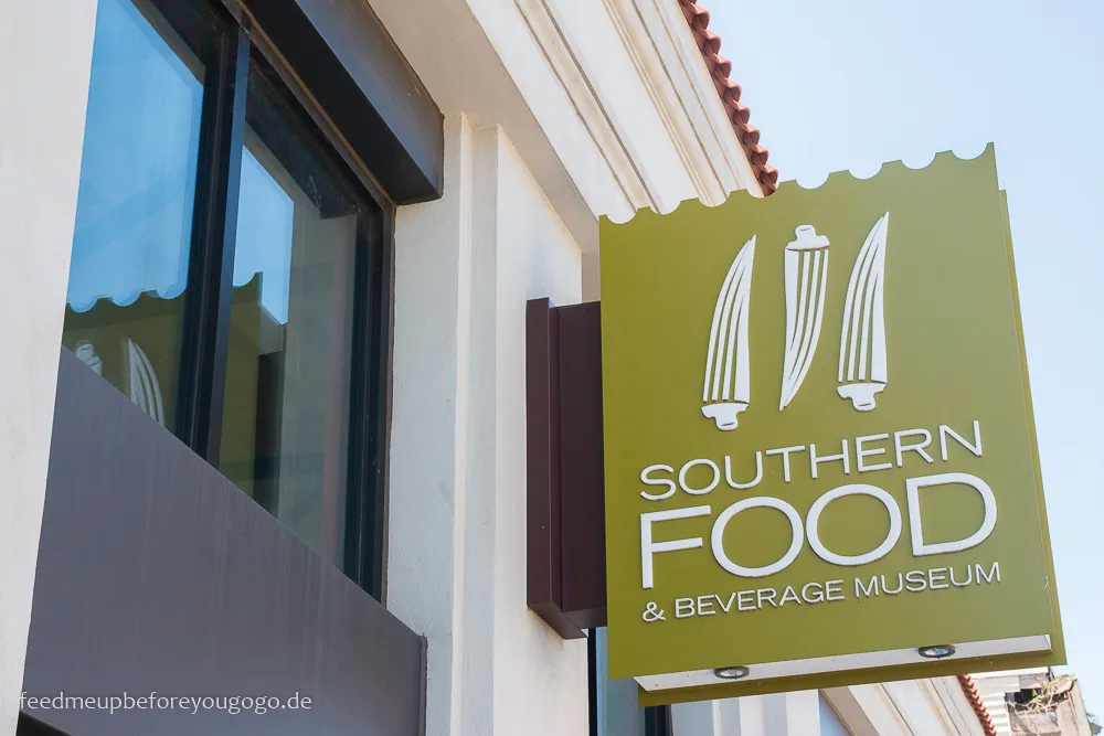 Das Southern Food &amp; Beverage Museum in New Orleans, ein idealer Ort, um die kulinarische Geschichte der Südstaaten zu entdecken.