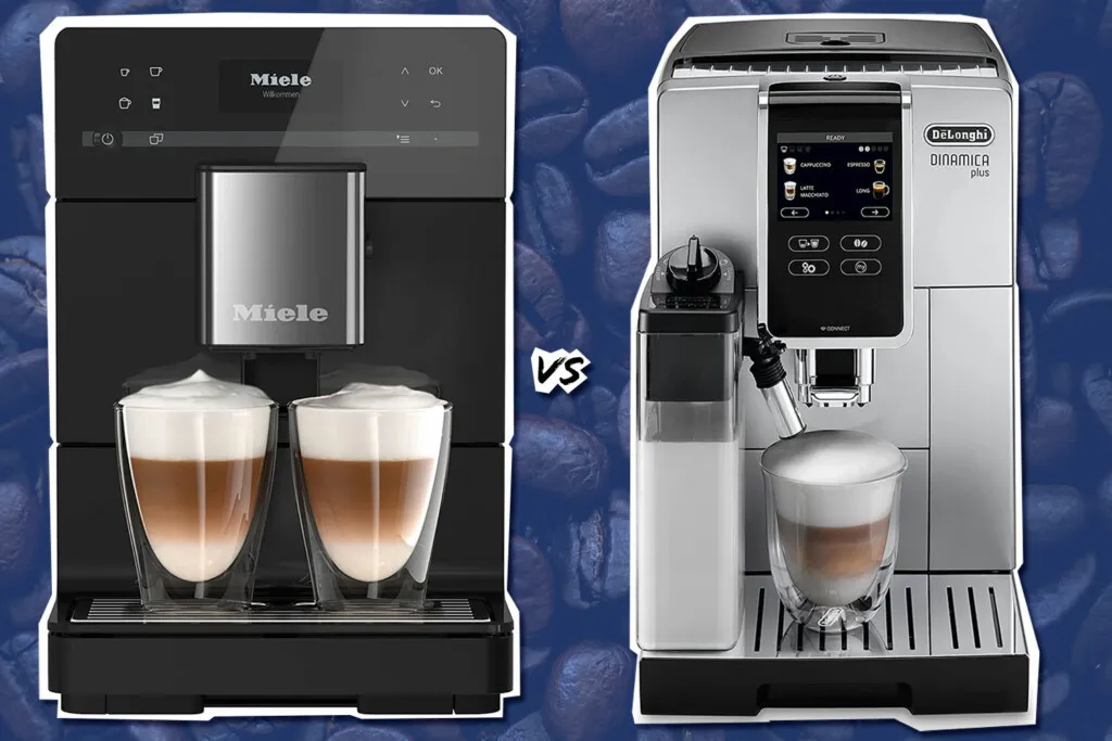 DeLonghi Dinamica Plus vs. Miele CM 5310.
