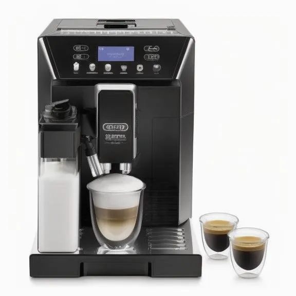 De'Longhi Eletta Evo ECAM 46.860 B Kaffeevollautomat Schwarz mit Milchsystem und Display
