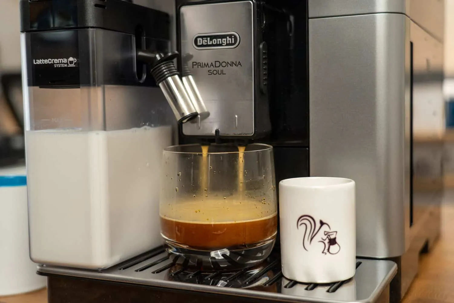 DeLonghi PrimaDonna Soul Behaelter