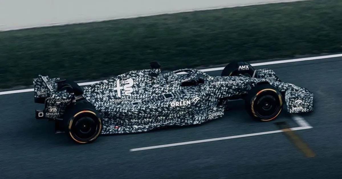 Der Alfa Romeo C42 beim Formel 1 Vorsaisontest in Barcelona 2022