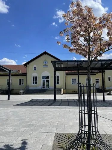 Der Bahnhof von Neustrelitz, Ausgangspunkt unserer Reise