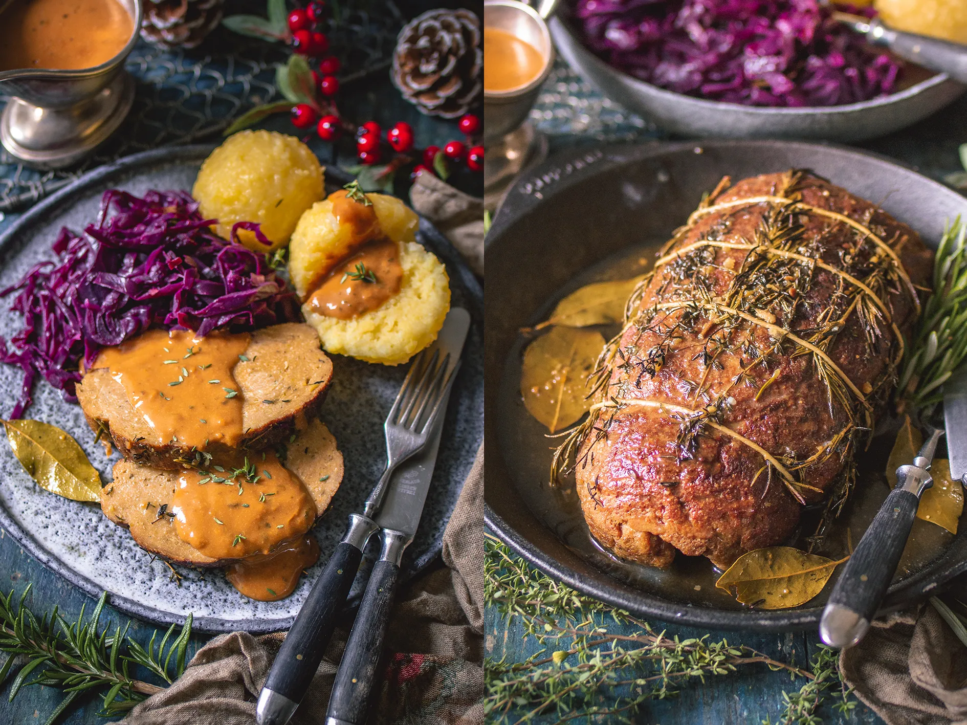 Der beste vegane Weihnachtsbraten
