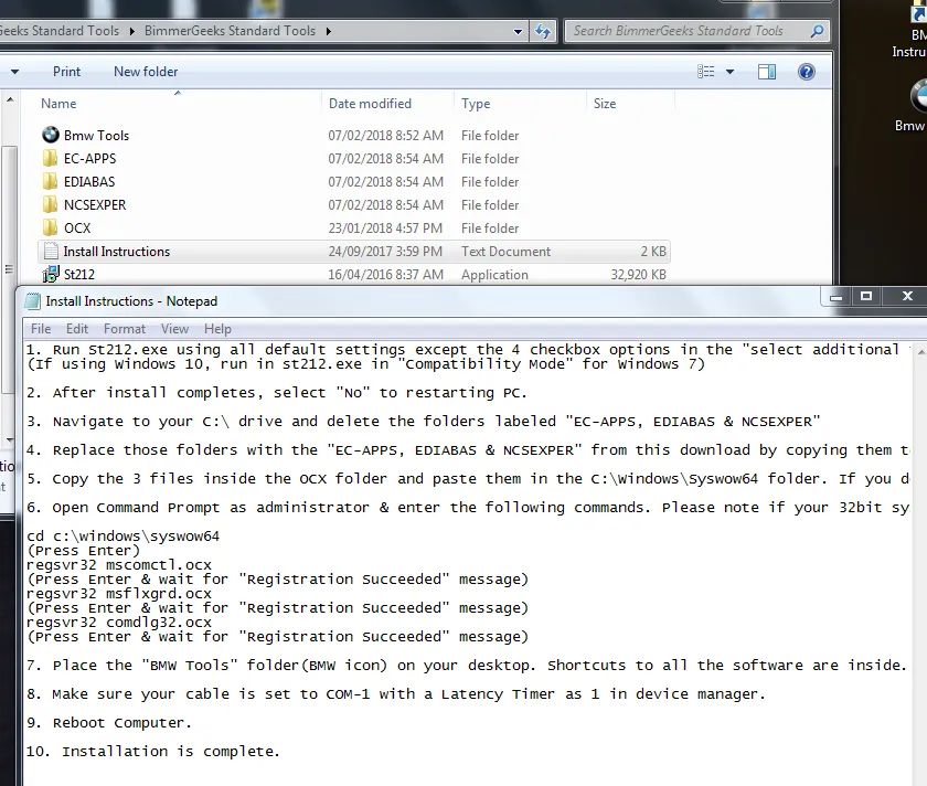 Der komplizierte Start: Eine Herausforderung, die nach einem kühlen BMW Getränk ruft.