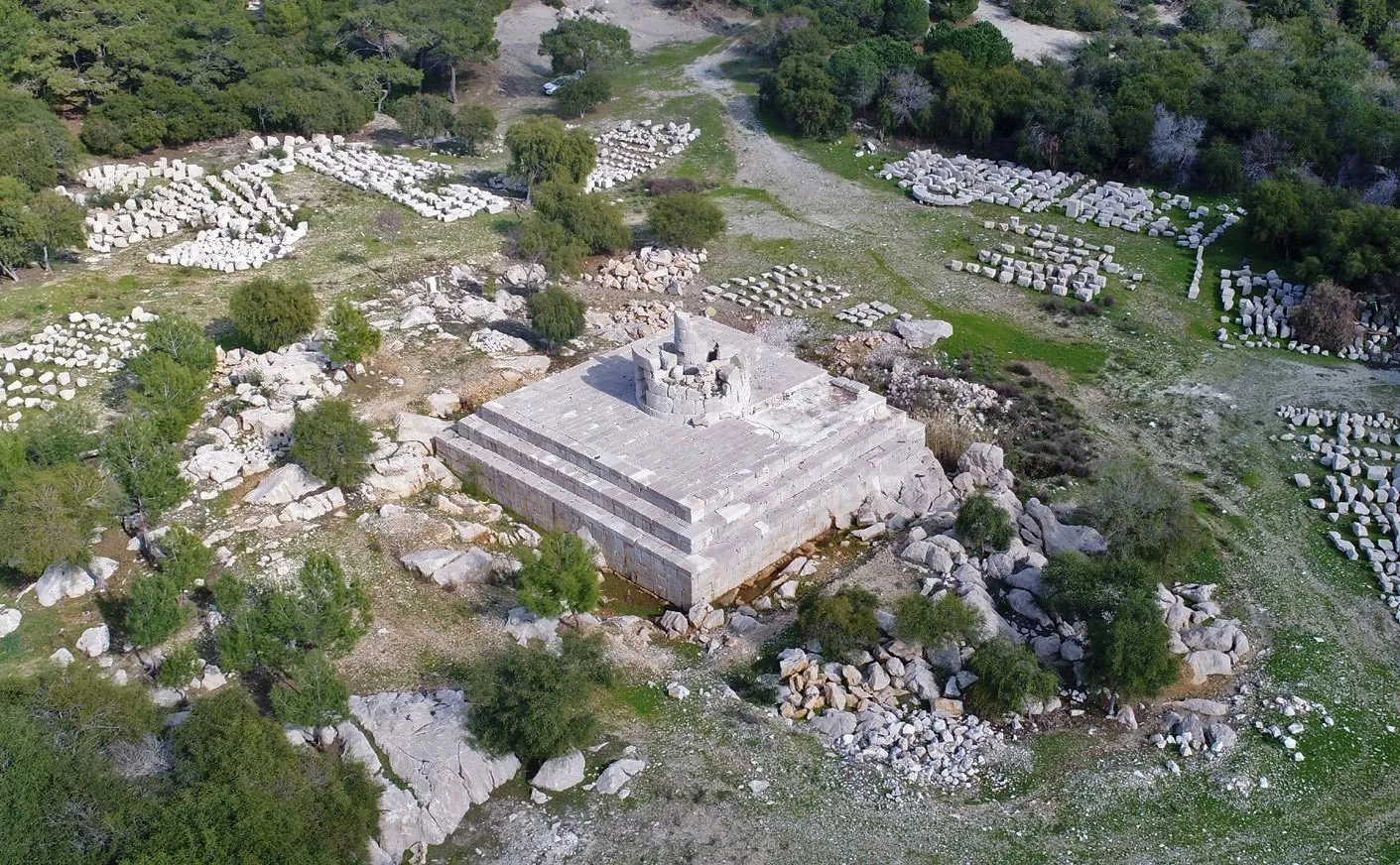Der Ring, an dem die erste Zeile befestigt war (Foto: Angela Stefanoni)