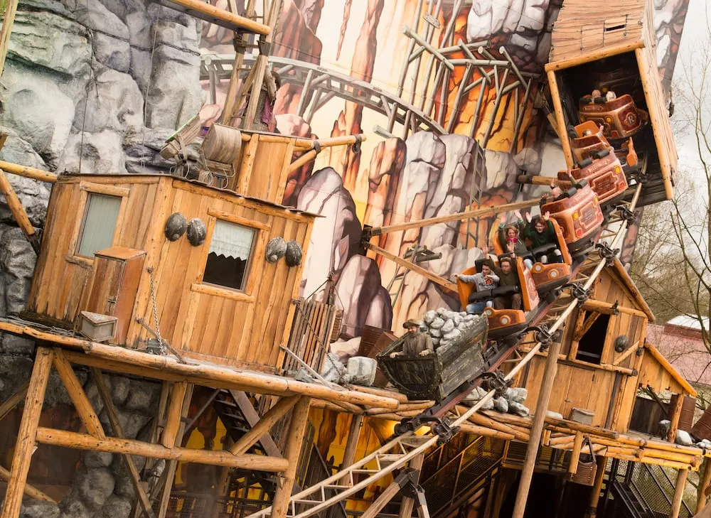 Der Safari-Blitz im © Serengeti-Park Hodenhagen einem der Freizeitparks Niedersachsen