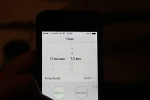 Der Teig sieht nach 10 Minuten aus