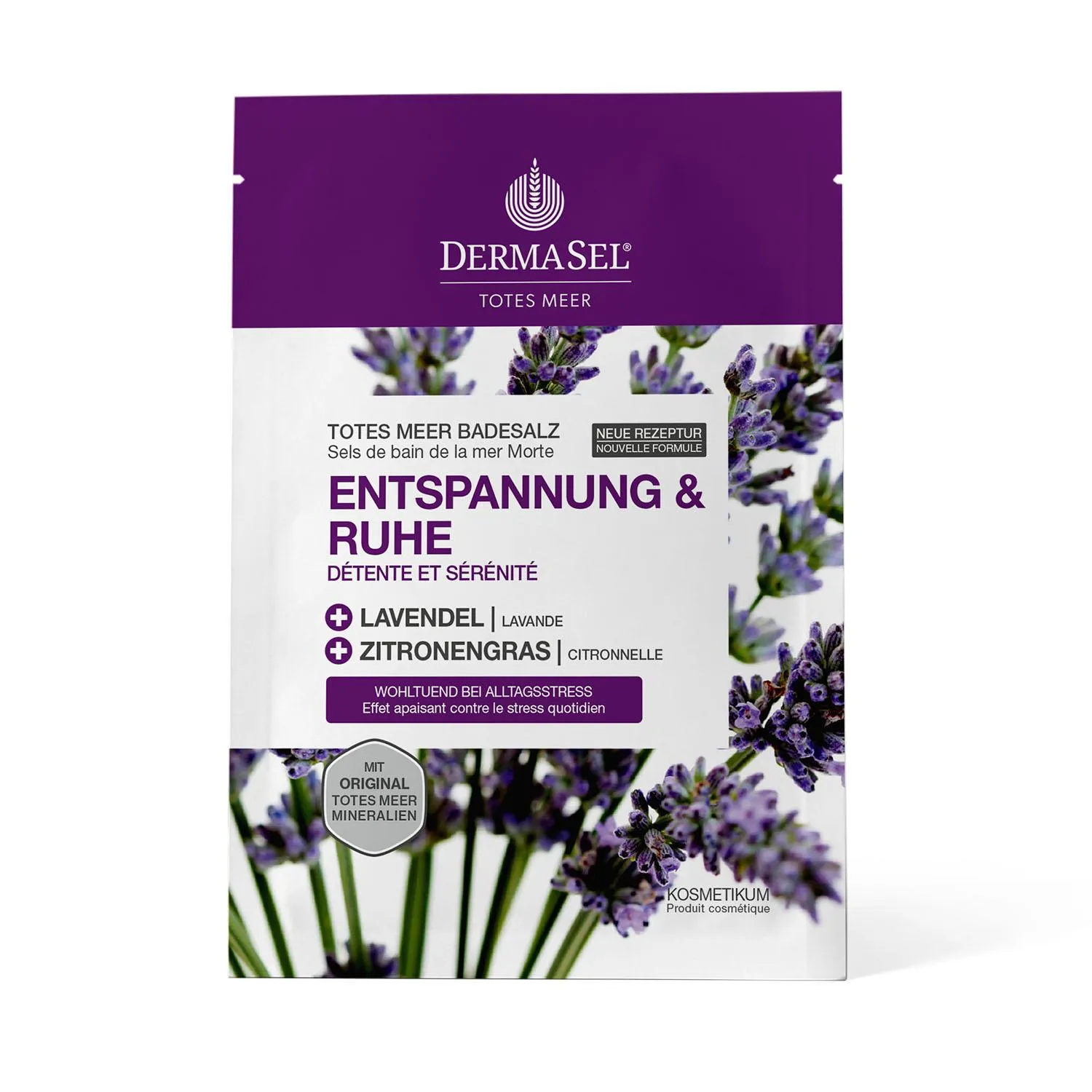 DermaSel Totes Meer Badesalz für tiefe Entspannung und Ruhe