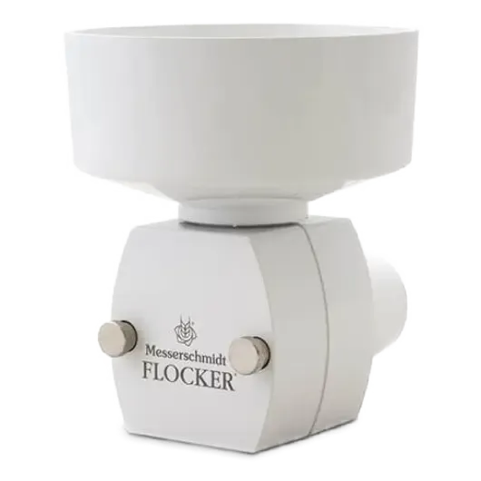 Detailansicht der Messerschmidt Edelstahl Rändelwalze