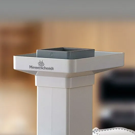 Detailansicht der Trommeln des Gemüseschneiders für Bosch Küchenmaschinen