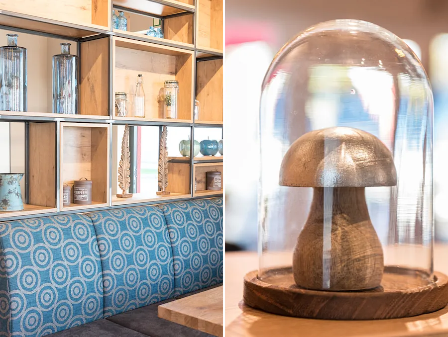 Detailaufnahme von Gebäck und Brot bei Döbbe