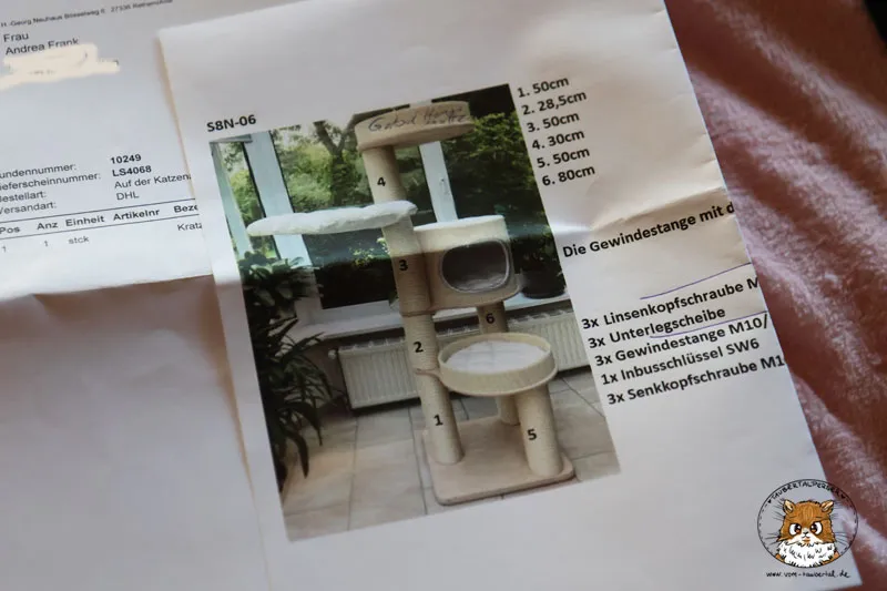 Detaillierte und benutzerfreundliche Aufbauanleitung für Kirstins Kratzbäume