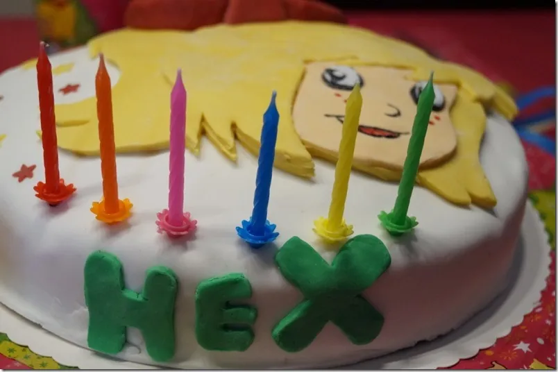 Detaillierter Bibi Blocksberg Themenkuchen für Kinder