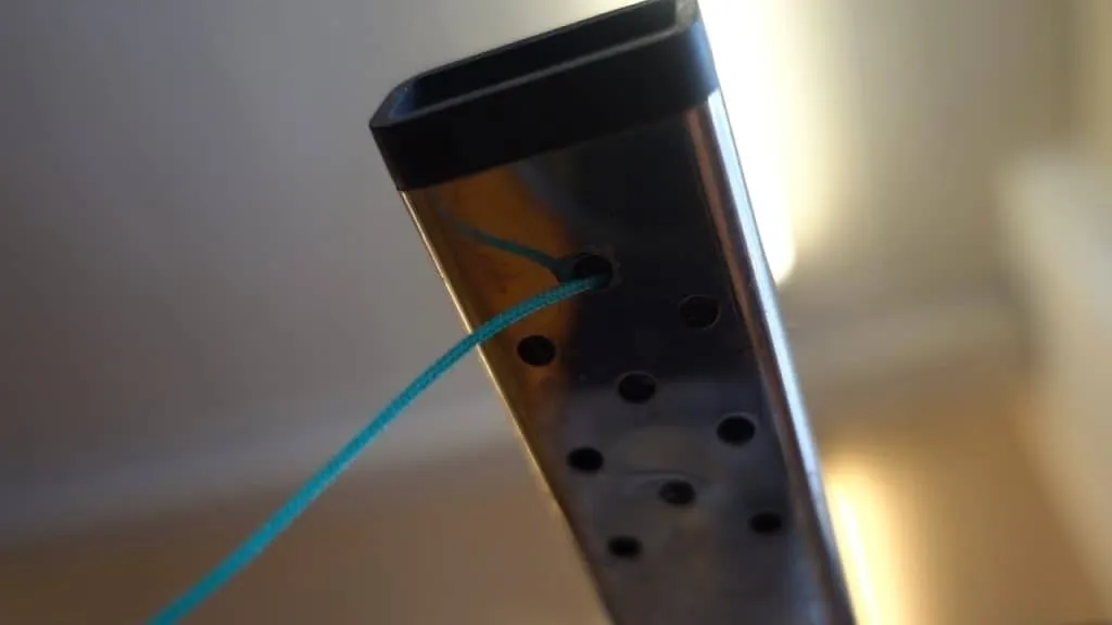 Diagramm, das die konstante, aber hohe Brühtemperatur des Moccamasters während des Brühvorgangs zeigt