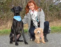 Diana Eichhorn, TV-Moderatorin und Tierfreundin, spricht über die Adoption ihrer Haustiere aus dem Tierheim.