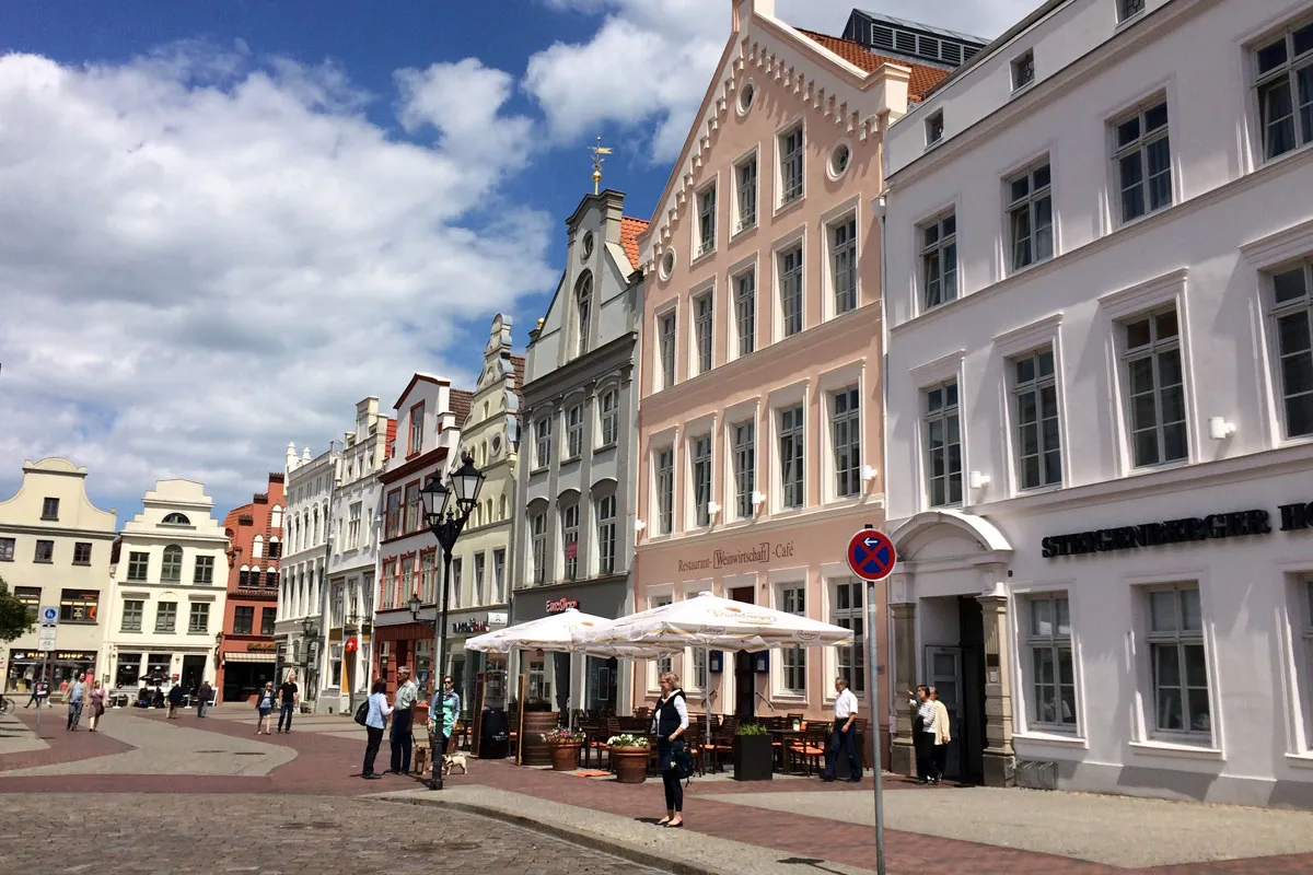 Die Altstadt von Wismar zählt zum Unesco-Welterbe