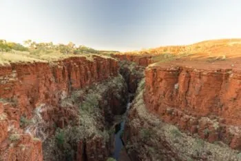 Die beeindruckende Knox Gorge im Karijini Nationalpark