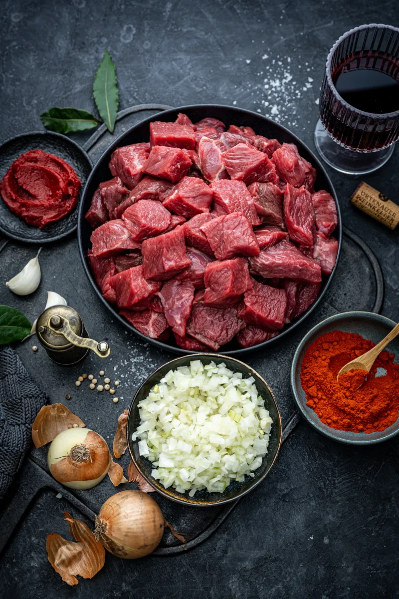 Die besten Schmorgerichte Rindergulasch trickytine