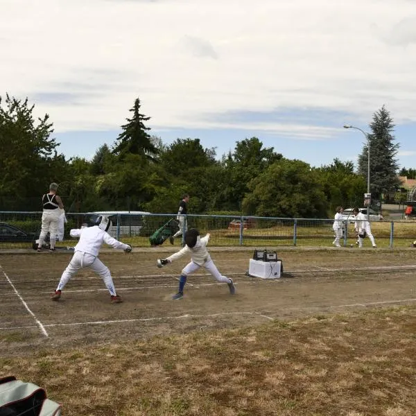 Die Fechter zeigen ihr Können