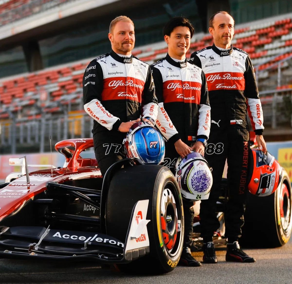 Die neue Alfa Romeo F1 Fahrerpaarung für 2022: Valtteri Bottas und Guanyu Zhou