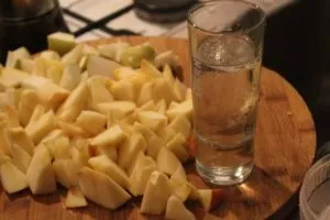 Die Pfanne wird heiß gemacht