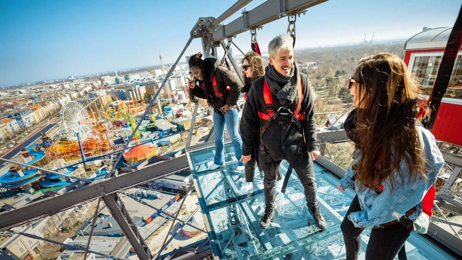 Die Plattform 9 auf dem Wiener Riesenrad