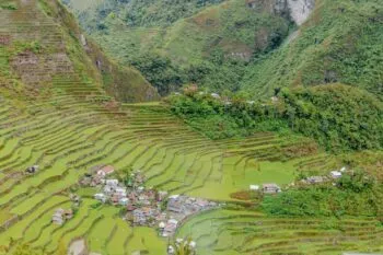 Die Reisterrassen Banaue auf Luzon