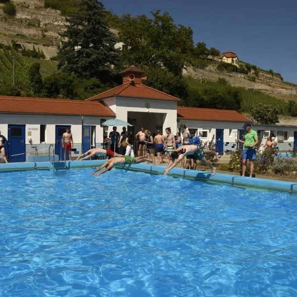 Die Schwimmer geben alles für eine gute Platzierung