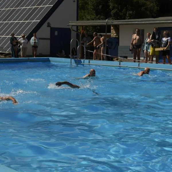 Die Schwimmer haben mit ihrem Einsatz die Zuschauer begeistert