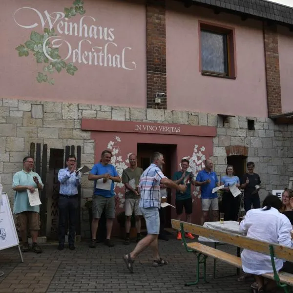 Die Siegerehrung in der &quot;Unstrut Promenade&quot;