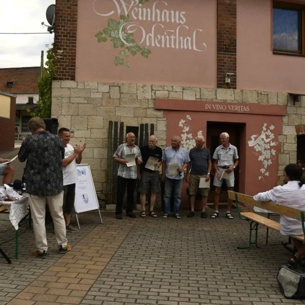 Die Siegerehrung wird von musikalischer Untermalung begleitet