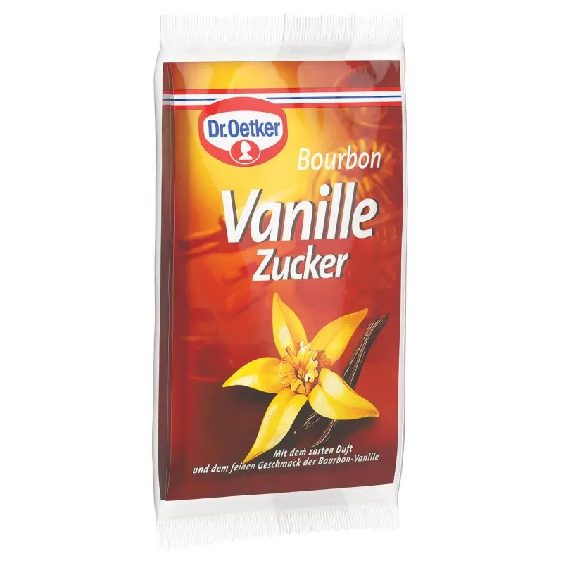 Dr. Oetker Bourbon Vanille Zucker Packungen