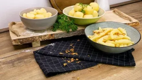 Dreierlei Kartoffelklassiker: Knödel, Gnocchi und Schupfnudeln