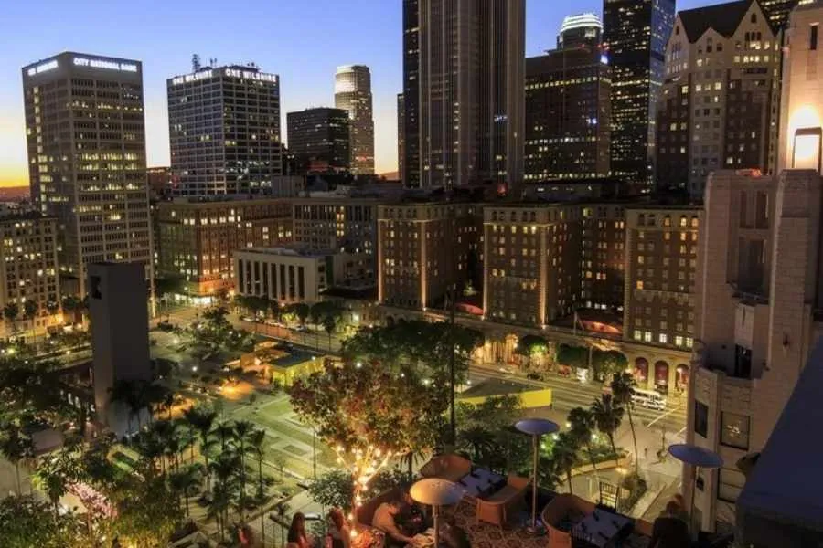 DTLA von Perch aus gesehen