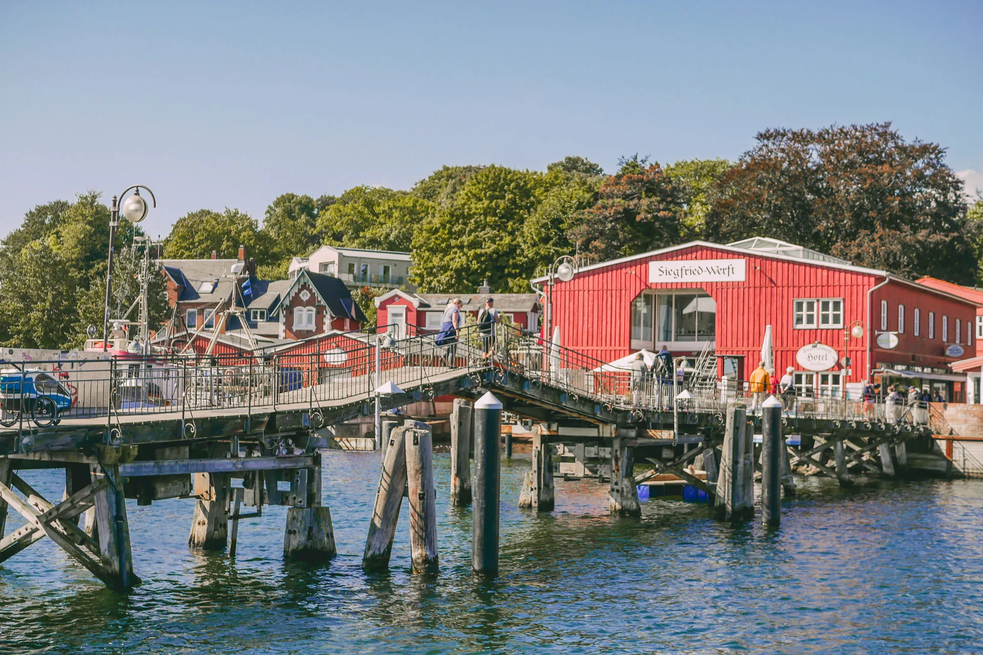 Eckernförde Altstadtgassen im Frühling