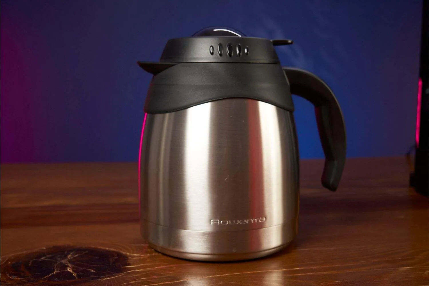 Edelstahl-Thermoskanne der Rowenta CT3818 Adagio Kaffeemaschine, Detailansicht