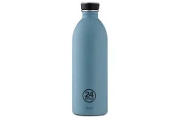 Edelstahl-Wasserflasche von 24bottles als umweltfreundliches Reisegeschenk
