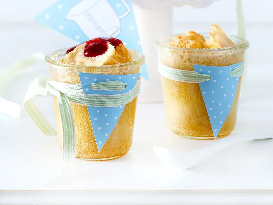 Eierlikör-Osterkuchen im Glas